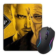 Mouse pad with print Breaking Bad Main Heroes Print