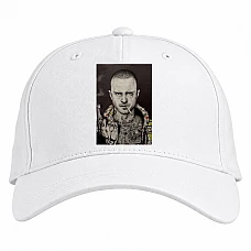Baseball cap with Print Breaking Bad Jesse Pinkman Print - white
