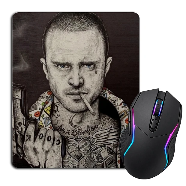 Mouse pad with print Breaking Bad Jesse Pinkman Print