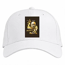 Baseball cap with Print Breaking Bad Art Version - white