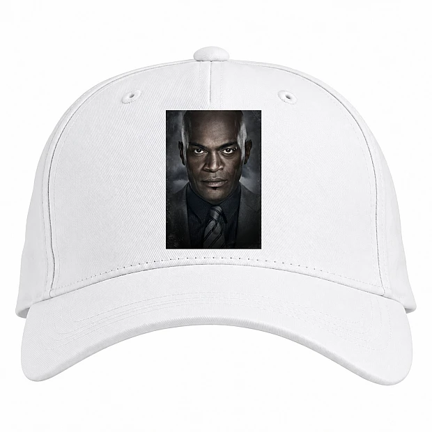 Baseball cap with Print Gotham Crispus Allen - white