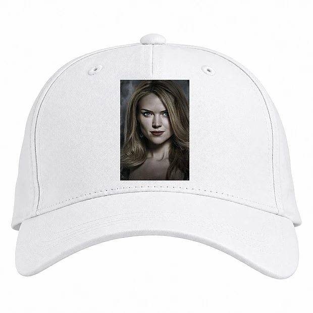 Baseball cap with Print Gotham Barbara Kean - white