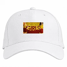 Baseball cap with Print 2 Broke Girls Art Edition - white