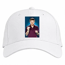 Baseball cap with Print Dexter Hero - white