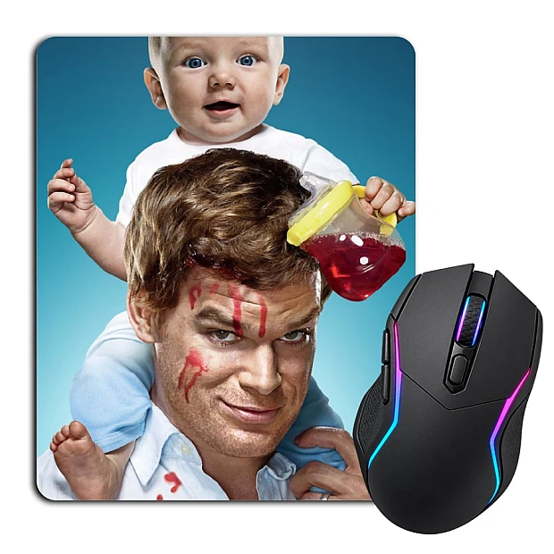 Mouse pad with print Dexter Cute Hero Print