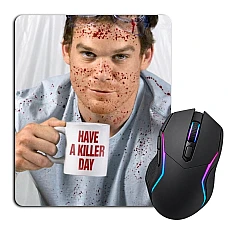 Mouse pad with print Dexter Killer Day