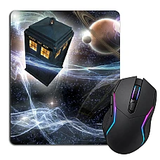 Mouse pad with print Doctor Who Tardis
