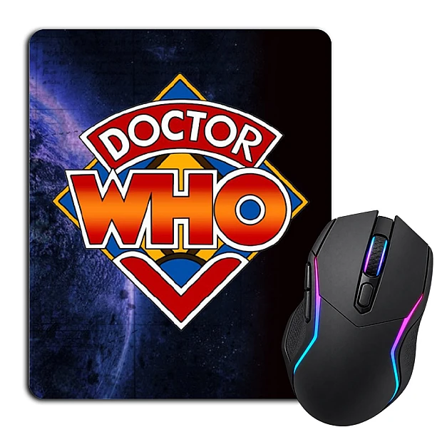 Mouse pad with print Doctor Who Big Logo