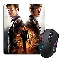 Mouse pad with print Doctor Who Main Heroes