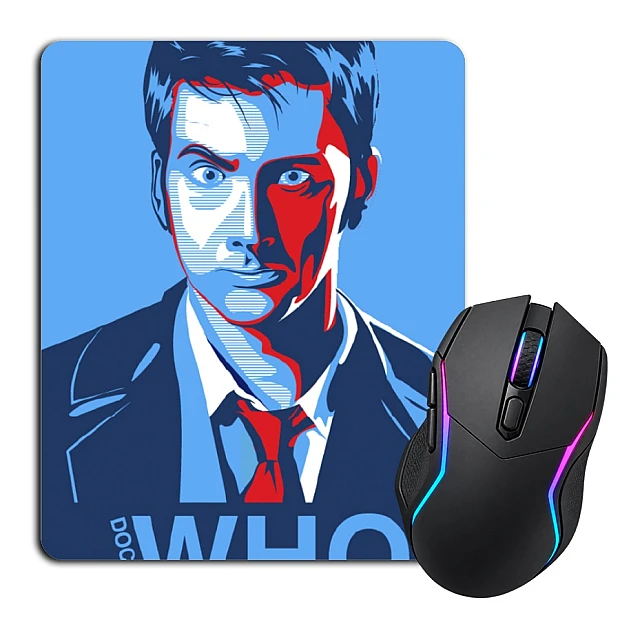 Mouse pad with print Doctor Who Art