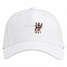 Baseball cap with Print Friends Theme - white
