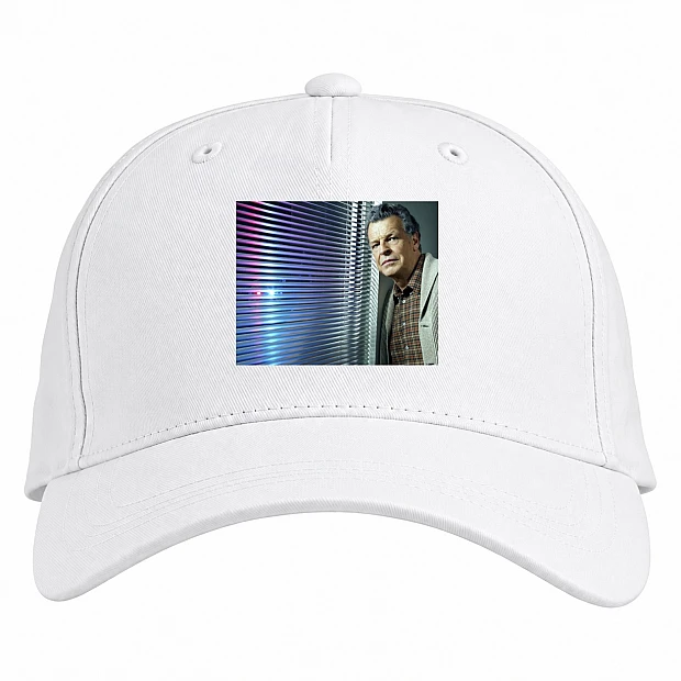 Baseball cap with Print Fringe Hero Print - white
