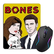 Mouse pad with print Bones Art Edition
