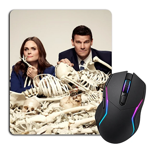Mouse pad with print Bones Print Heroes