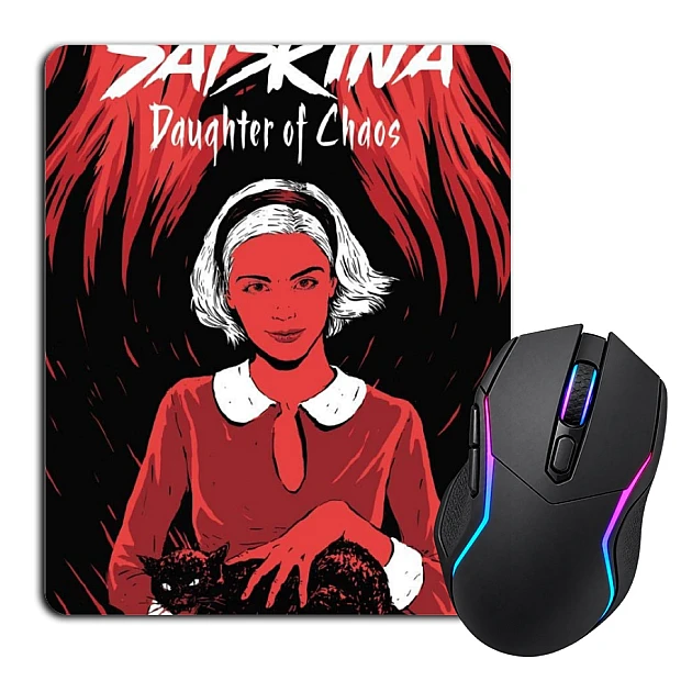 Mouse pad with print Chilling Adventures Of Sabrina Art