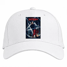 Baseball cap with Print Chilling Adventures Of Sabrina Hero Print - white