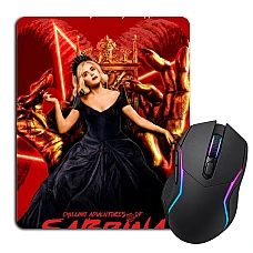 Mouse pad with print Chilling Adventures Of Sabrina Hero