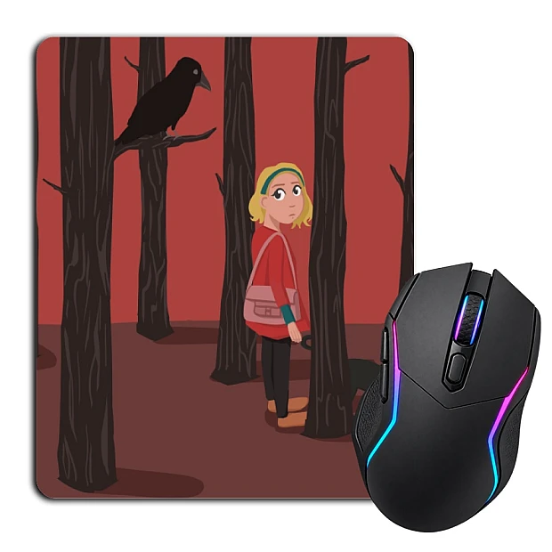 Mouse pad with print Chilling Adventures Of Sabrina Art Edition