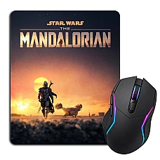 Mouse pad with print The Mandalorian Print