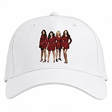 Baseball cap with Print Pretty Little Liars Heroes - white
