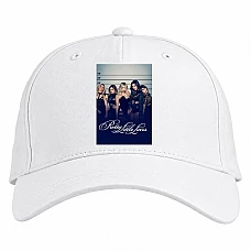 Baseball cap with Print Pretty Little Liars Theme Print - white