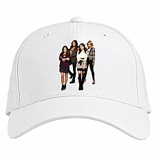 Baseball cap with Print Pretty Little Liars Heroes Print - white