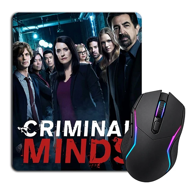 Mouse pad with print Criminal Minds Print