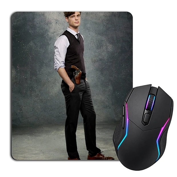 Mouse pad with print Criminal Minds Hero Spencer Reid