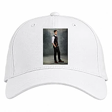 Baseball cap with Print Criminal Minds Hero Spencer Reid - white