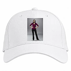 Baseball cap with Print Criminal Minds Emily Prentiss Hero - white
