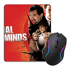 Mouse pad with print Criminal Minds Theme Print