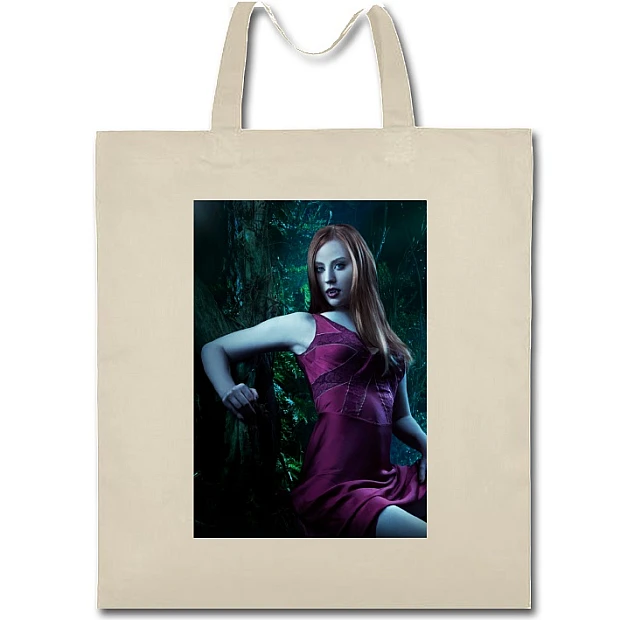 Eco bag with print True Blood Hero - beige