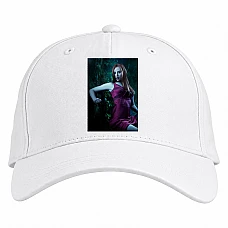 Baseball cap with Print True Blood Hero - white