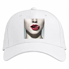 Baseball cap with Print True Blood Print - white
