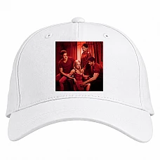 Baseball cap with Print True Blood Main Heroes - white