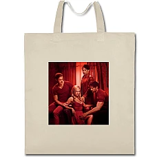 Eco bag with print True Blood Main Heroes - beige