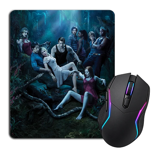 Mouse pad with print True Blood Main Characters
