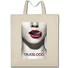 Eco bag with print True Blood Theme Print - beige