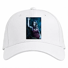 Baseball cap with Print True Blood Hero Girl - white