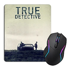 Mouse pad with print True Detective Print