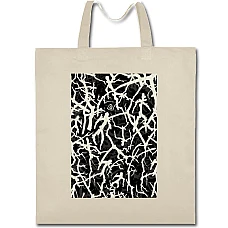 Eco bag with print True Detective Art - beige