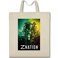 Eco bag with print Z Nation Print - beige