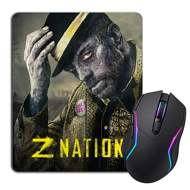 Mouse pad with print Z Nation Alvin Murphy Hero Print