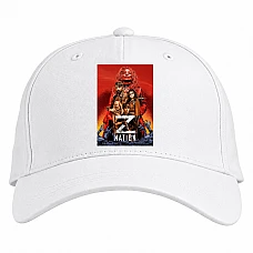 Baseball cap with Print Z Nation Theme - white