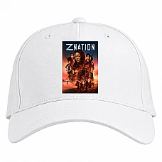 Baseball cap with Print Z Nation Main Theme - white