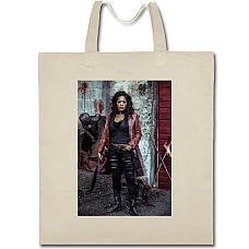 Eco bag with print Z Nation Roberta Warren - beige