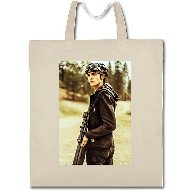 Eco bag with print Z Nation 10K - beige