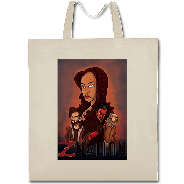 Eco bag with print Z Nation Art Edition - beige