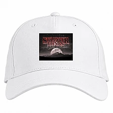 Baseball cap with Print Stranger Things Print Theme - white