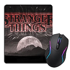 Mouse pad with print Stranger Things Print Theme